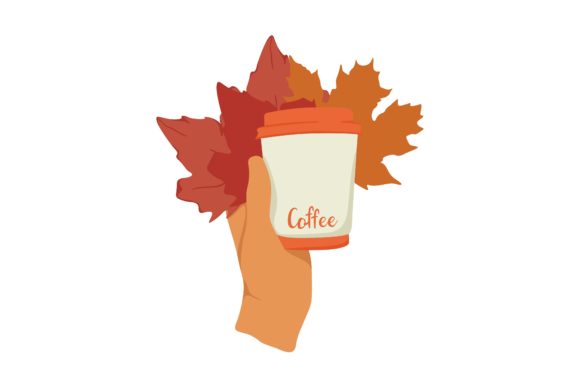A Cup of Coffee Illustration for Crafters & Graphics