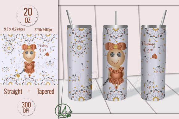 A Designer Reviews the Voodoo Doll Halloween Tumbler Graphics