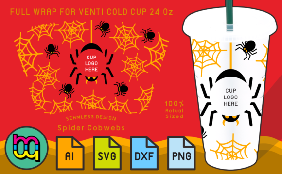 A Designer’s Review of the Orange Spider Cobwebs Graphics & Print Templates