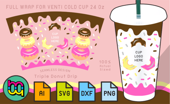 A Professional Designer's Take on the Donut Drip Full Wrap Graphics