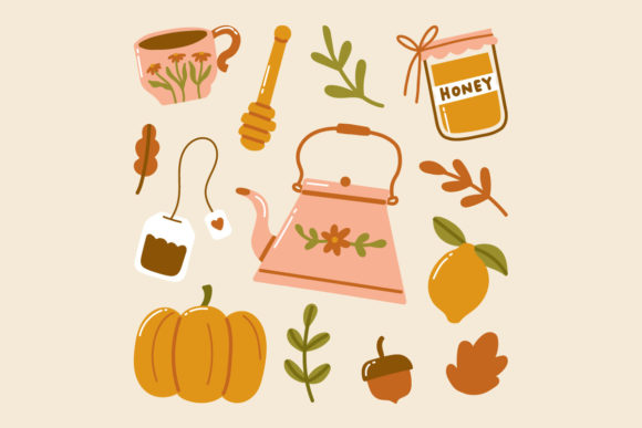 An Illustrator’s Review of Hygge Tea Cup Pumpkin Graphics