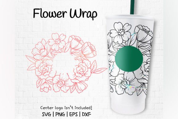 Beautiful Floral Venti Cold Cup: Graphics & Crafts Review
