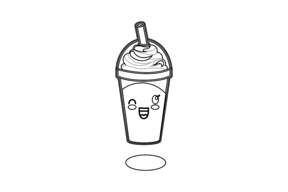 Coffee Cup Hot Collection Outline: Graphics & Icons Review