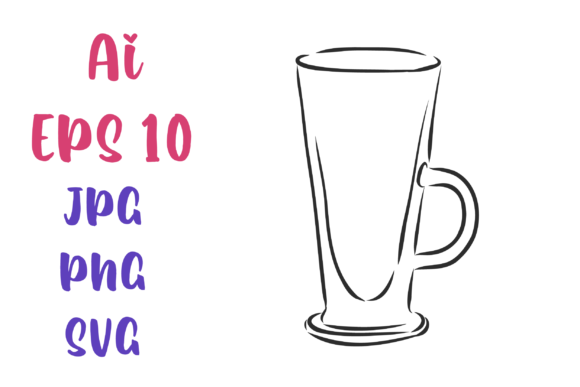 Coffee Cup, Vector Sketch: A Designer's Embroidery Review