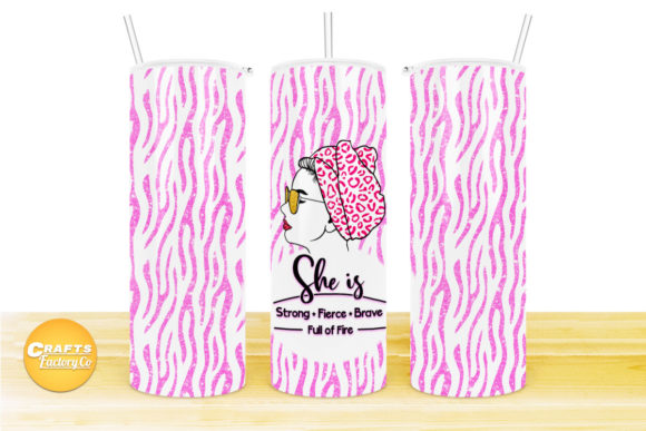 Crafting with Graphics: The Fierce Strong Skinny Tumbler Design