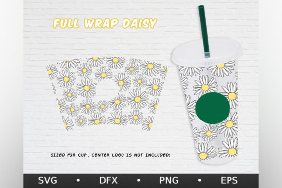 Daisy Pattern Graphics for Branding & Illustrations
