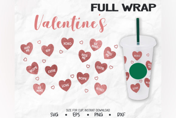 Reviewing Candy Heart Lover for Crafters and Graphic Assets