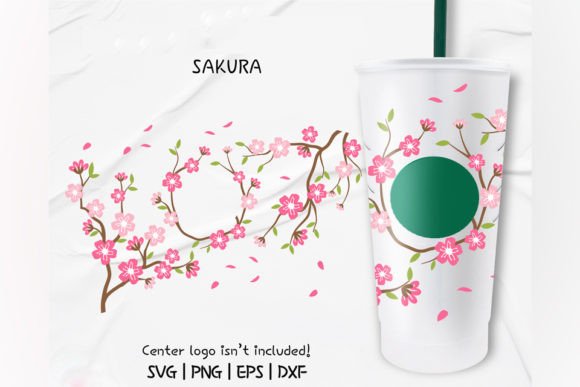 Sakura Floral Venti Cup Graphics & Crafts Review