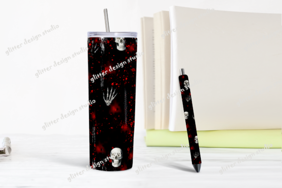 Skinny Tumbler Pen Wrap Graphics for Graphic Templates