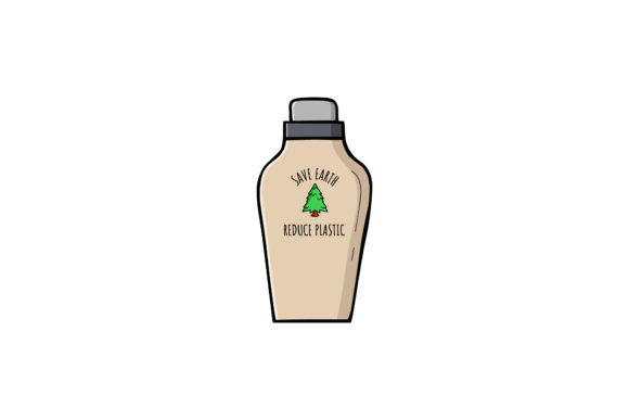 Tumbler Container Graphics for Editorial Visuals