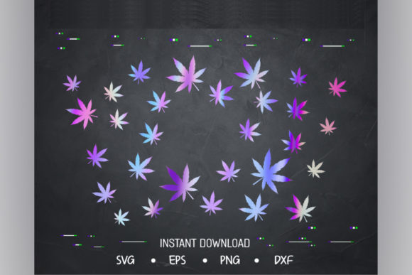 Weed, Venti Cold Cup 24 Oz Graphics for Branding