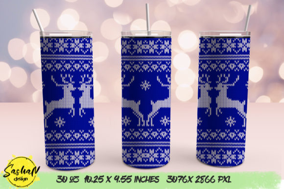Winter Tumbler Graphics for Print Templates and Merchandise